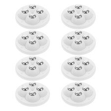 8 Pcs Mini Self Adhesive Caster Wheels Office Chair Kitchen Appliance Universal