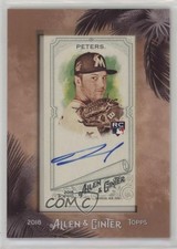 2018 Topps Allen & Ginter Mini Framed Auto Dillon Peters #MA-DP Auto e6p