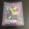 Topps 2025 Bowman University Chrome Dante Moore #137 Purple Parallel