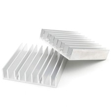 4Pcs Aluminum Heat Sink Cooler Fin Aluminium Radiator for Computer, Power Tra...