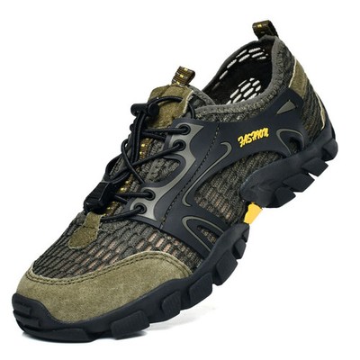 Men Outdoor Hiking Shoes Quick-drying Wading Beach Fishing Footwear Comfortable 