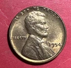 1954 Choice/GEM Uncirculated LINCOLN Cent 2nd Lowest Mintage 1941-Current X493