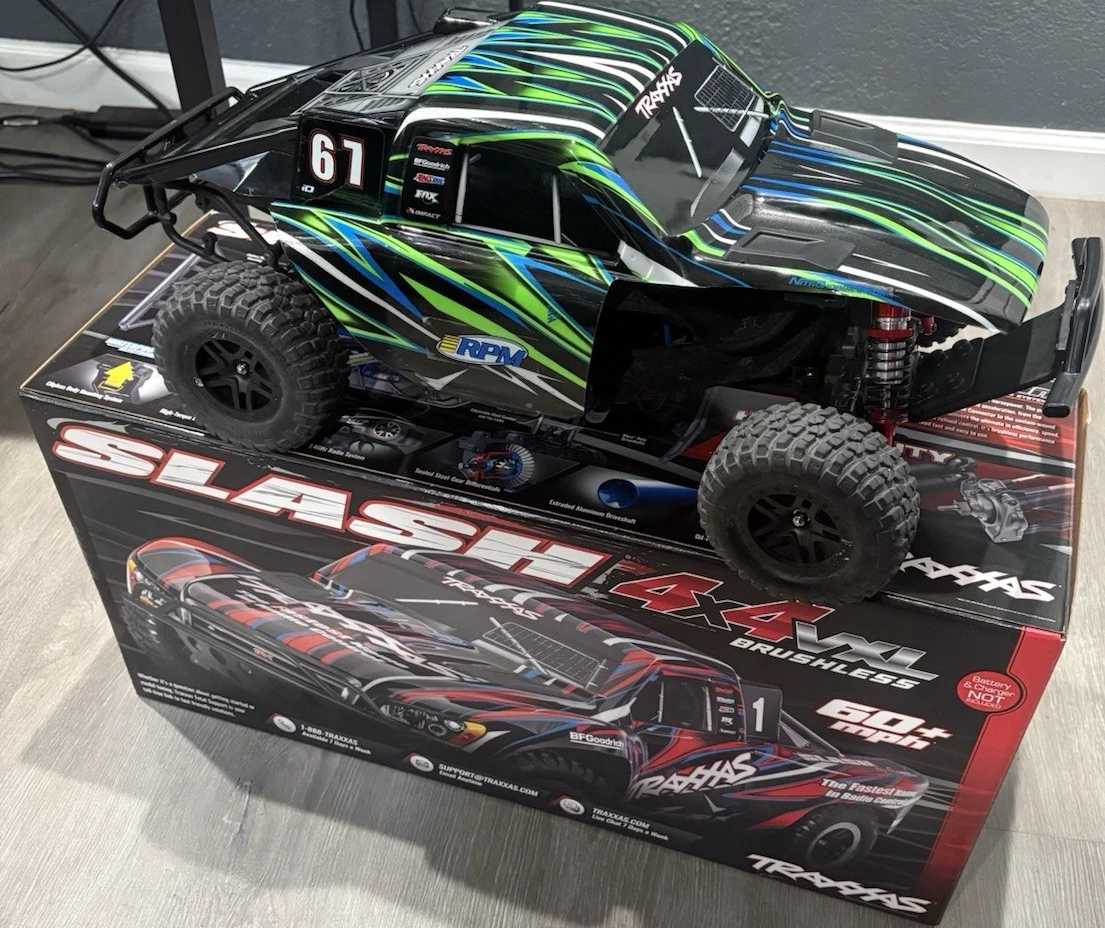 Traxxas Slash 4x4 Blue RC Cars, Trucks & Motorcycles for sale | eBay