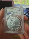 2016 $1 American Silver Eagle PCGS MS70 First Strike 30th Anniversary Toning