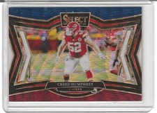2024 Panini Select Tri-Color Creed Humphrey Field Level /99 #422 (Chiefs)