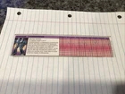 Original TRANSFORMERS G1 THUNDERCRACKER Tech Spec Card VINTAGE Bio/Stats CUT-OUT
