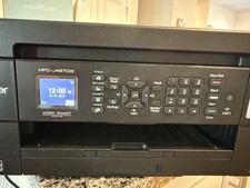Brother MFC-J497DW Wireless Color Inkjet All-in-One Printer w/ Power USB Cables