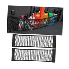 Mandark 2PCS Mesh Cargo Net for Car Trunk Storage, Elastic Vehicle Wall
