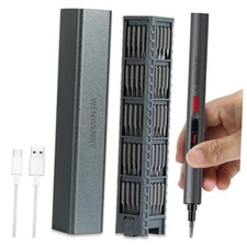 Mini Electric Screwdriver Set,Precision Electric Screwdriver，72-in-1 Magnetic 