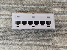 QTY 20 Commscope CAT6 6-Port Patch Panel U/UTP Distribution Housing Cover