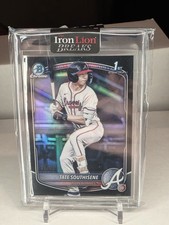 2025 Bowman Draft Tate Southisene - Black REFRACTOR SSP 10/10 - Braves Prospect