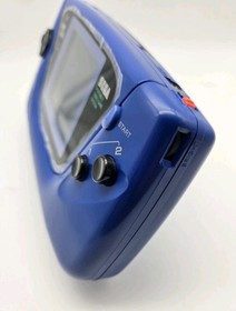 SEGA Game Gear Restored - Blue - Recapped, New Glass Lens, AC Adapter, Tested