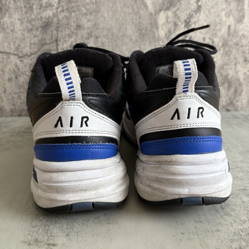 Nike Air Monarch IV 4 Sneaker Schuhe Herren Größe 13 Schwarz Weiß Blau 415445-002 - Bild 5 von 8