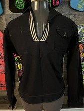 Vintage US Navy Jumper Men Wool Sailor Pullover Uniform Military 70s Naval