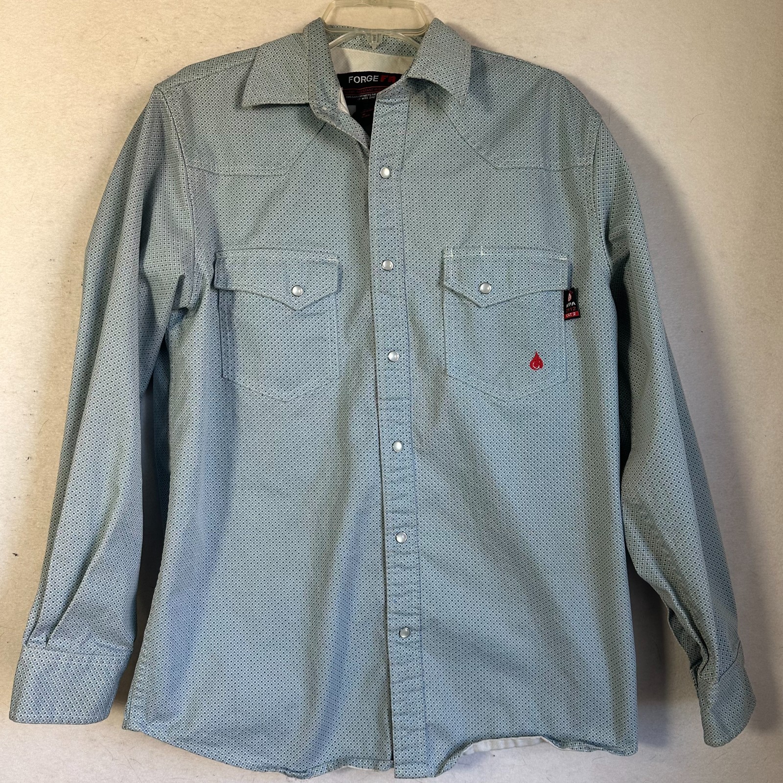 Forge FR Flame Resistant Cat 2 Button Down Shirt … - image 1