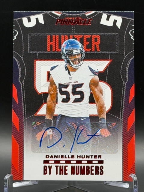 Danielle Hunter (AU) 2024 Panini Encore #BTNA-DHR "By The Numbers" /50 ~ Texans