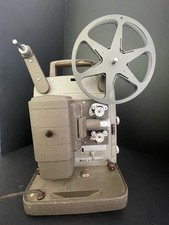 Vintage Bell Howell 253 AX 8mm Film Movie Projector w/ Case Reel Tested Works