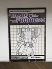 Transformers G1 1985 Blitzwing Manual