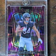 2025 Panini Select Football Colston Loveland Bears Premier Prizm #172 /59