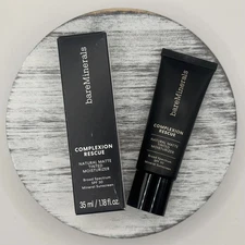 BareMinerals Complexion Rescue Natural Matte Tinted Moisturizer ~ MAHOGANY 11.5