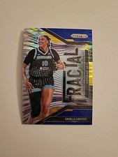2025 Panini Prizm WNBA Kamilla Cardoso Blue Pulsar /199 Fractal #10 Chicago Sky 