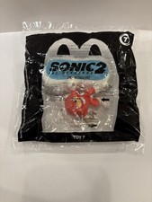 McDonald's Happy Meal Toy 7 Knuckles Sonic the Hedgehog 2 NIB
