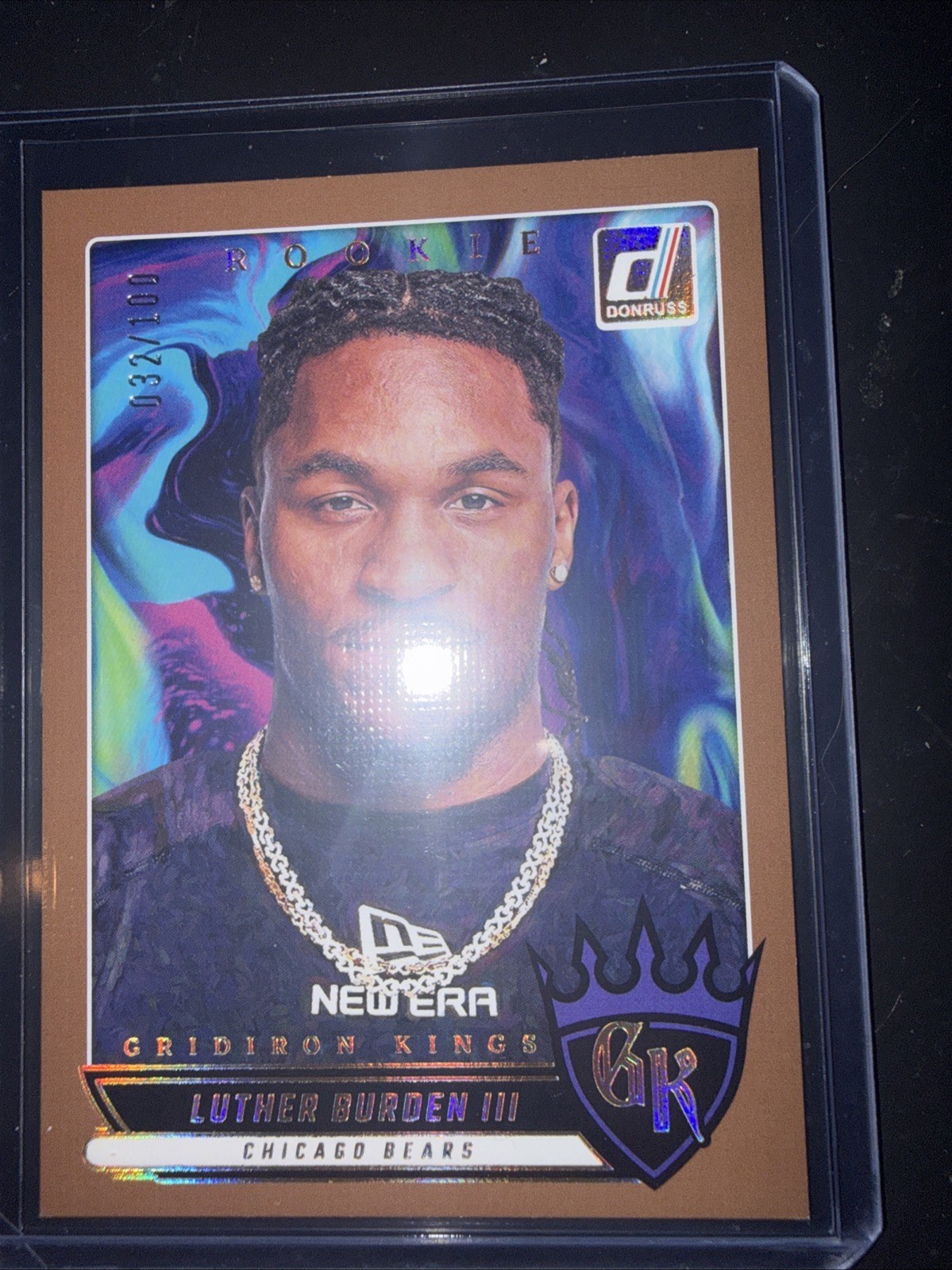 2025 Donruss Luther Burden III Gridiron Kings Bronze RGK-LBN #/100