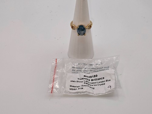 Bombe Party Ring Größe 9 RG28189 dreifache Brillanz - Bild 5 von 5