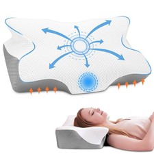 Cervical Pillow for Neck Pain Relief, Memory Foam Pillows for Neck and Should...