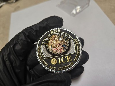 2'' Baltimore ICE Field Office Challenge Coin Beautiful!