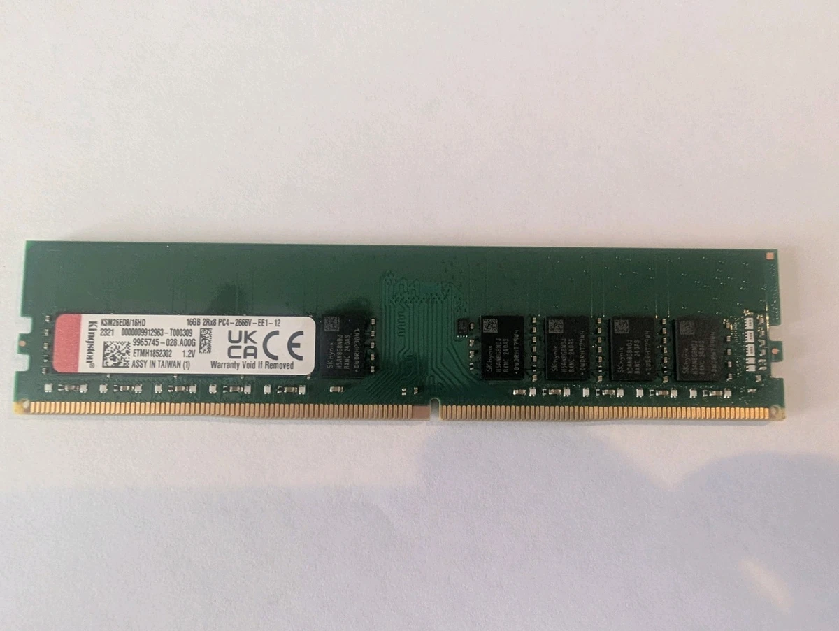 Kingston DDR4 SDRAM 16 GB Total Capacity Memory (RAM) for sale | eBay