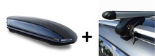 Dachbox 460 Liter Relingtr&auml;ger Alu f&uuml;r f&uuml;r Mercedes C-Klasse T-Mod S203 00-07 