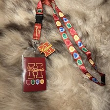 NWT Bioworld Lanyard With ID Sleeve - Harry Potter - Hogwarts House Championship