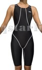Girl's Racing Competition Kneesuit Kneeskin Swimwear Size 22 XXS Girls 6 Black — photo 1