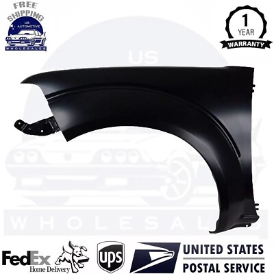 New Front Fender Left Side Primed For 2005-21 Nissan Frontier 2005