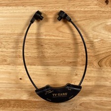 TV Ears Black Wireless Analog Infrared Transm...