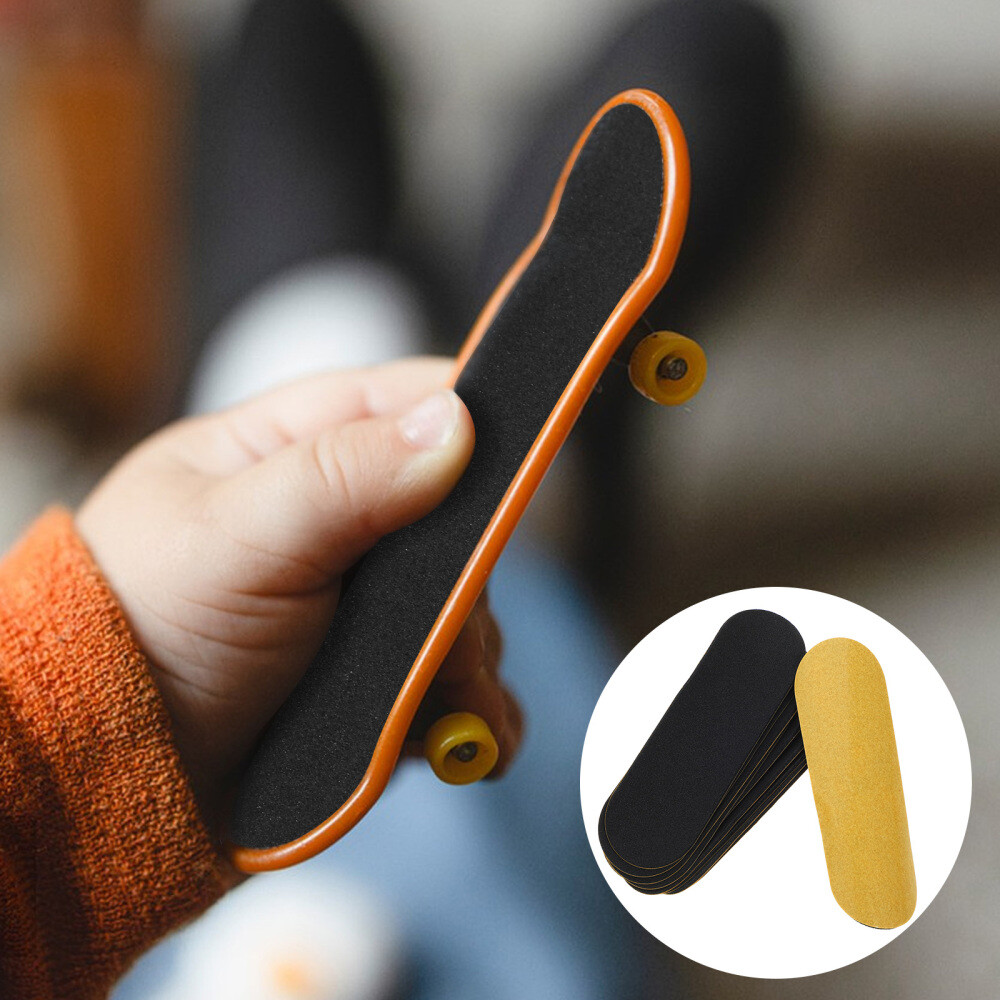 10Pcs Fingerboard Foam Grip Tape Adhesive Finger Skateboard Tapes