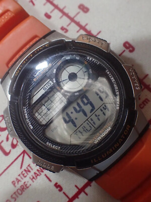 casio ae 1000w orange