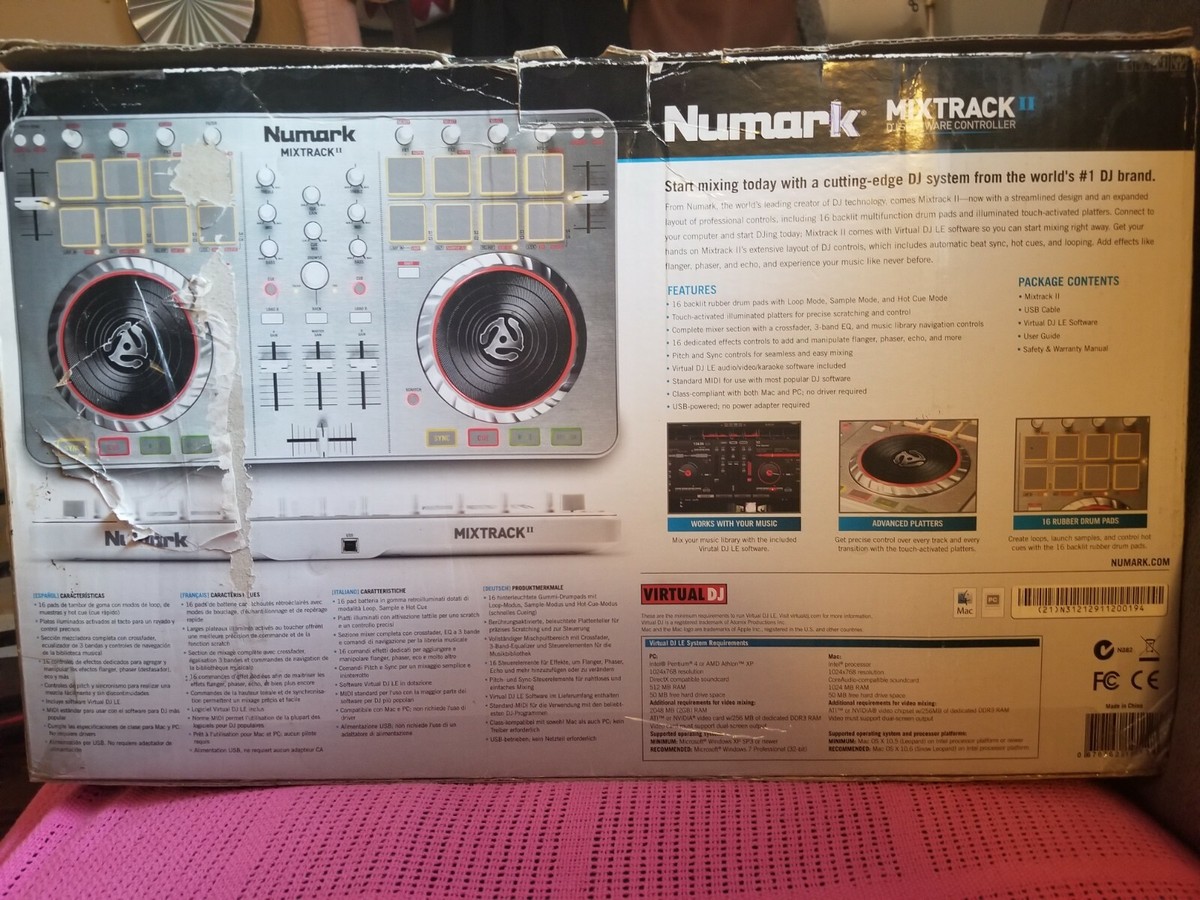 Numark Mixtrack II Digital DJ Controller for sale online | eBay Numark Mixtrack II Digital DJ Controller for sale online | eBay