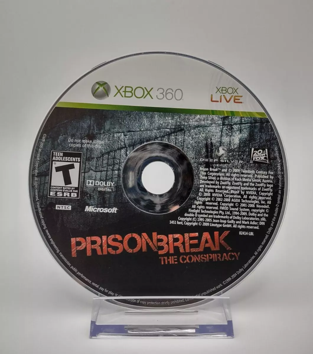 Prison break sale xbox 360