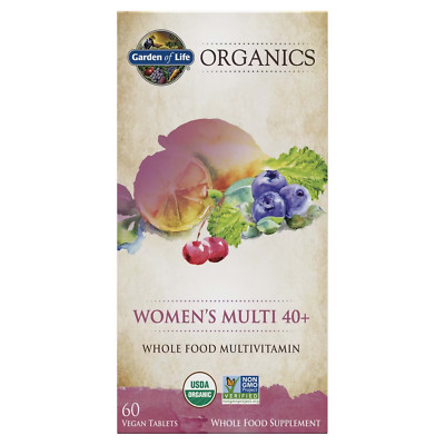 Garden of Life mykind Organics Damen 40+ Multi, 60 vegane Tabletten