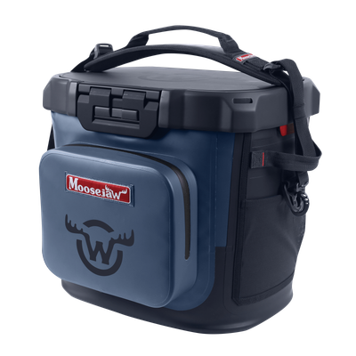 Moosejaw 36 Can Chilladilla Leak Proof Soft-Sided Cooler Blue  