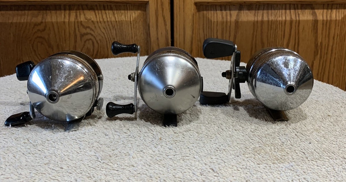 3 Vintage Zebco Fishing Reels (Please See Description) | eBay