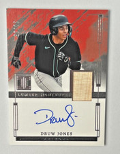 2024 Panini Impeccable DRUW JONES RC Bat Relic AUTO RPA 20/35 Diamondbacks