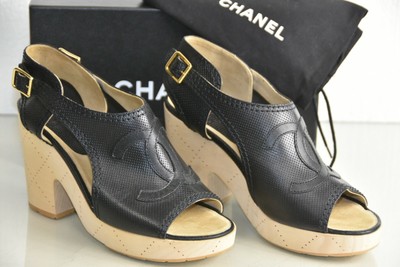 chanel clogs
