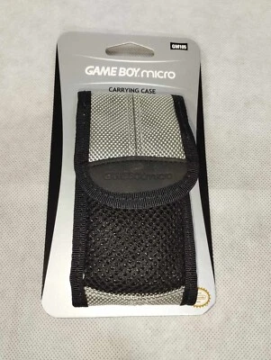 Pochette officiel Gris Neuf Nintendo Game Boy Micro GBM - Photo 1/2