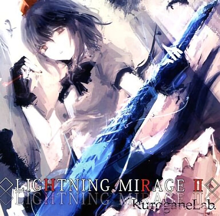 Touhou Doujin Music CD LIGHTNING MIRAGE II Kurogane Lab. Arrange w