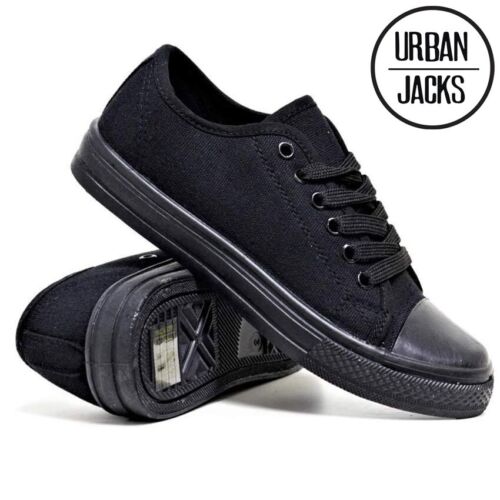 MENS LACE UP CASUAL CANVAS ESPADRILLES PUMPS SHOES GYM PLIMSOLLS TRAINERS SIZE - Picture 22 of 28