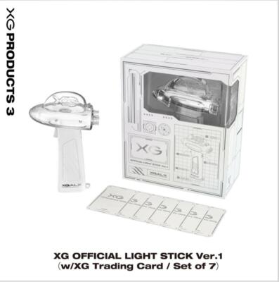 XG OFFICIAL LIGHT STICK Ver.1 XG Trading Card Unopened Full Set