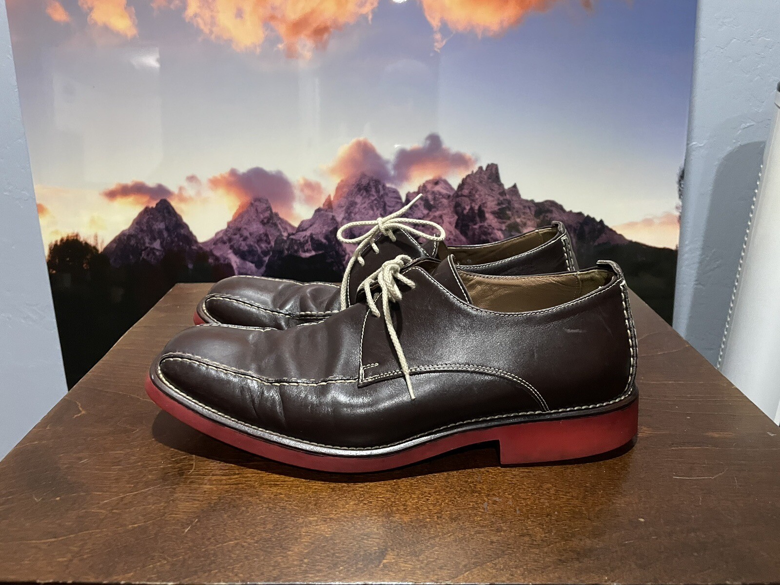 SAOLA Abito Exp taglia 7 5 RARO Michael Toschi Mirco bicicletta 1k nuovo con suola marrone rossa